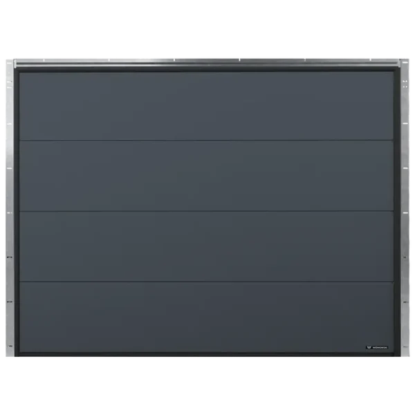 Brama garażowa segmentowa z napędem Nobla 2500z2250 mm Antracytowa Wiśniowski