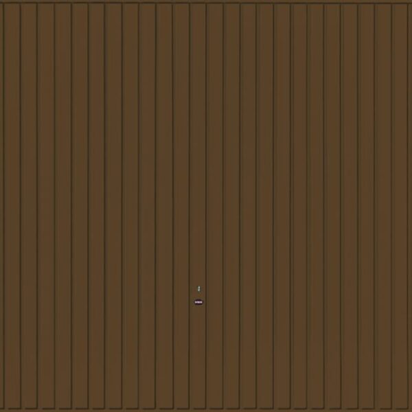 Brama garażowa segmentowa uchylna GSL 2375x2125 mm brązowa HORMANN